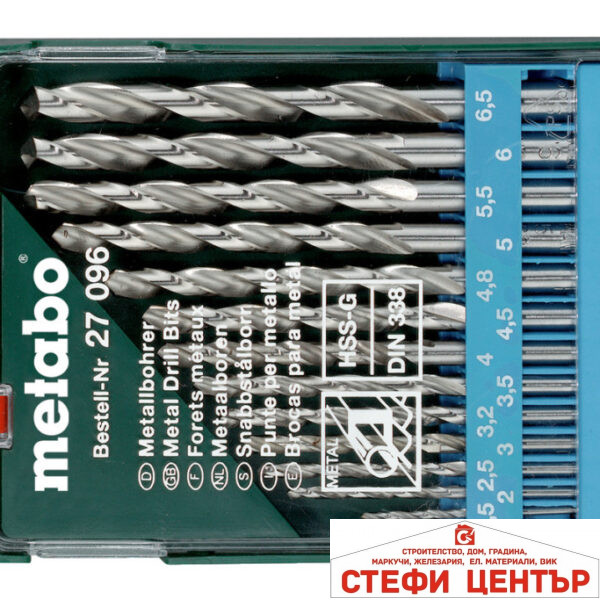 Свредла за метал к-кт 13 части