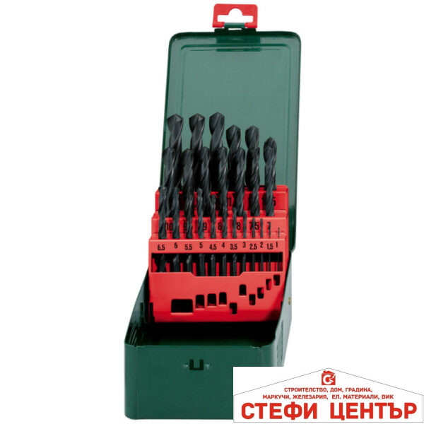 Свредла HSS-R 1 - 13mm к-кт 25 части