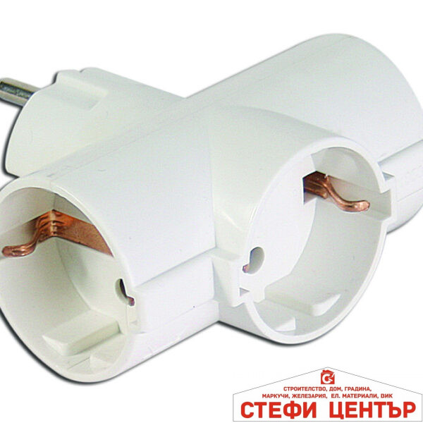 Разклонител троен тип шуко MK