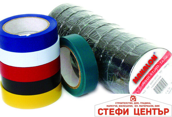 Изолирбанд 18mm х 20m черен MK