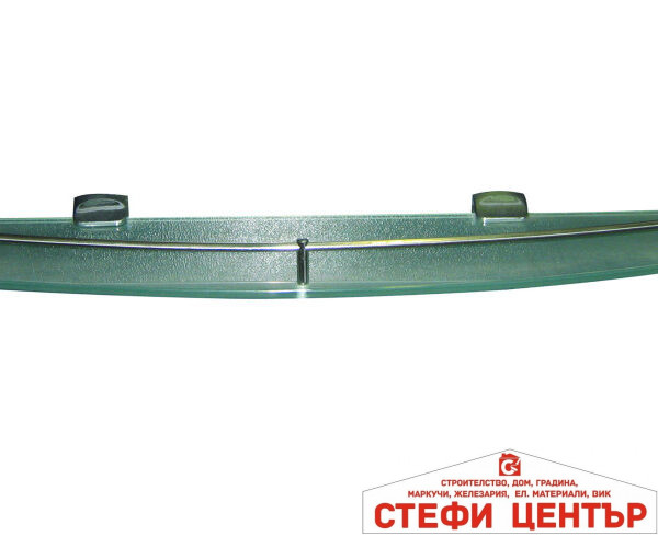 Етажерка за баня стъкл. 600mm TopChrome