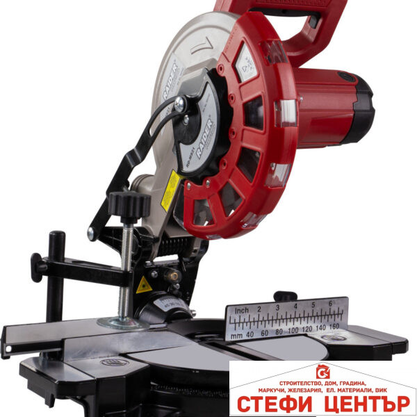 Циркуляр настолен ø210mm 1400W лазер RAIDER RD-MS21