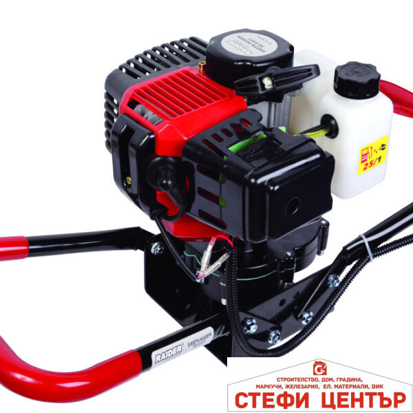 Моторен свредел 1.65kW (2.2hp) 52cc RAIDER RD-EA01