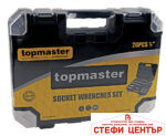 К-кт инструменти 20 части 1/2" Topmaster Professional - Image 2