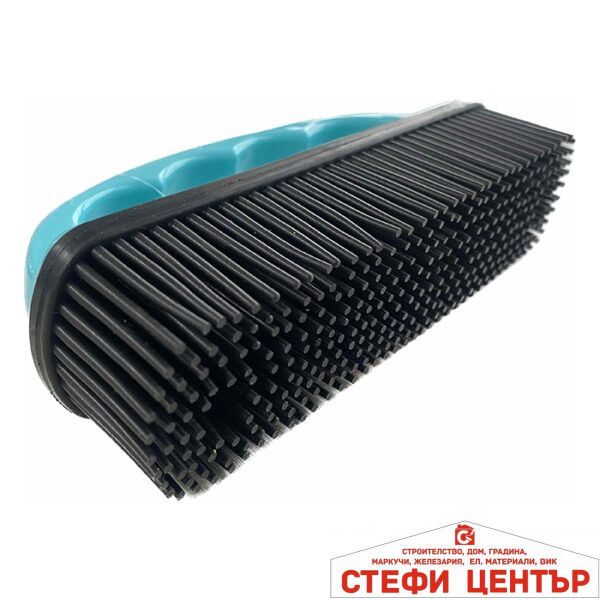 Четка за тапицерия 7383 гумена / 19см