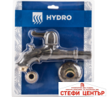 Декоративна канелка Дракон с лост Hydro - черен месинг - Image 3