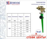 Месингов разпръсквач на PVC държач за напояване - Image 3