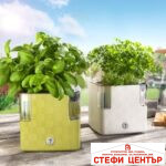 Саксия за билки Cobble 14 с напоителна система - Image 9