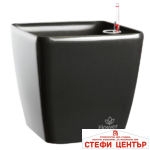 Саксия Quadrato 25 с патентована напоителна система и дренаж