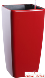 Саксия Quadrato tall 18 с патентована напоителна система и дренаж