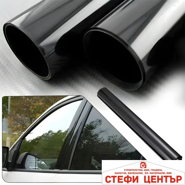 Фолио затъмняване ECO - 50см х 3м - 60% - Light Black