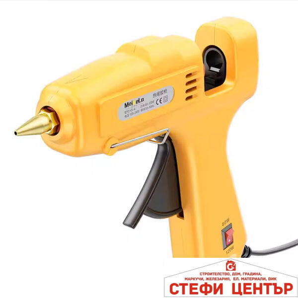 Пистолет топъл силикон PA984 30W К-Т