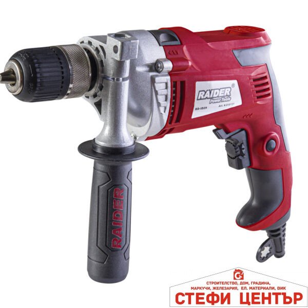 Бормашина 850W 13mm самоз. патр. RAIDER PRO RDP-ID29