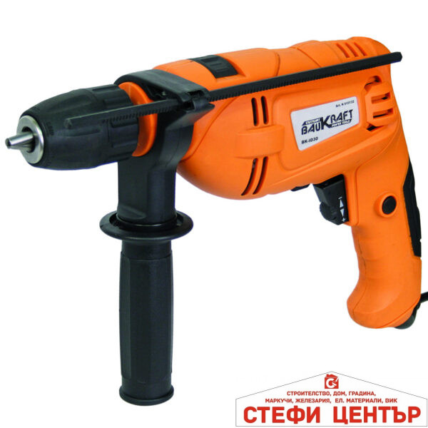 Бормашина 650W 13mm самоз. патр. BAUKRAFT BK-ID30