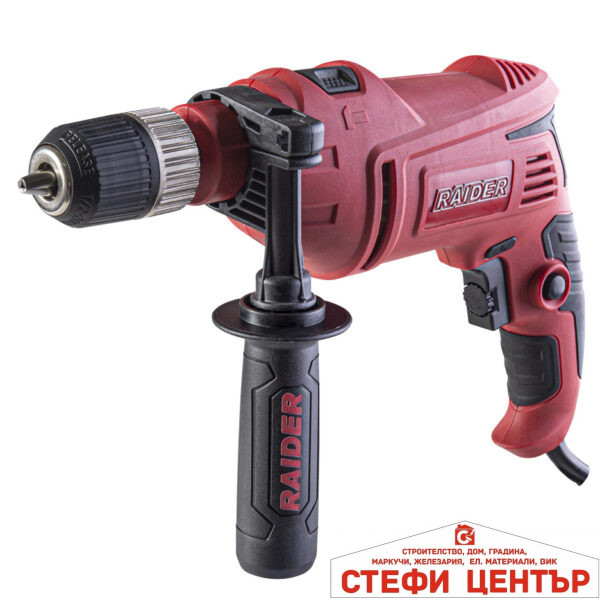 Бормашина  850W 13mm самоз. патронник RAIDER RD-ID36