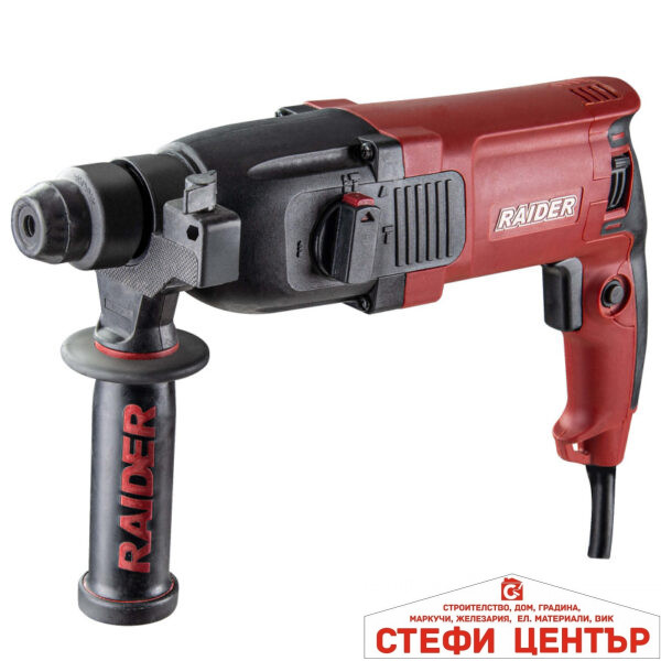 Перфоратор 800W 2.8kg 26mm 2.5J RAIDER RD-HD38
