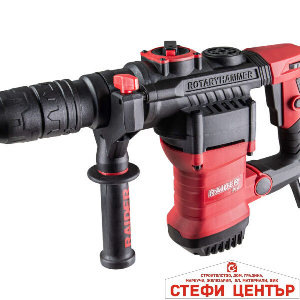 Перфоратор 1200W 5.5kg 38mm SDS-max 7J куфар RAIDER PRO RDP-HD58