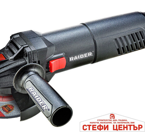 Ъглошлайф 125mm 910W рег. обороти RAIDER PRO RDP-AG43 Black edition