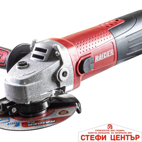 Ъглошлайф 125mm 1100W рег. обороти RAIDER PRO RDP-AG67