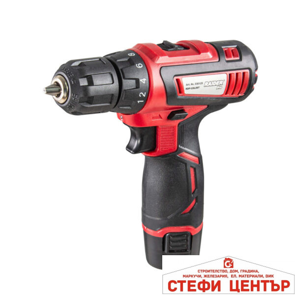 Бормашина акум. 12V 2-ск. 2x1.5Ah 1h RAIDER PRO RDP-CDL09T