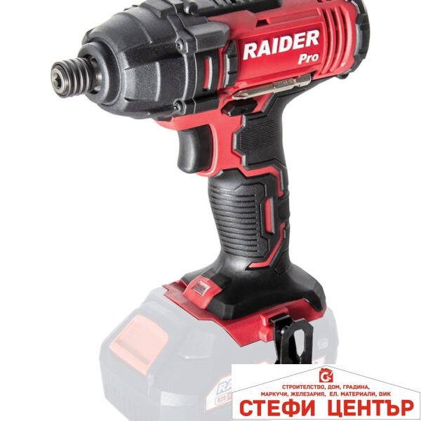 R20 Винтоверт ударен акум. Li-ion 1/4" 180Nm Solo RAIDER PRO RDP-SHID20