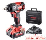 Гайковерт ударен безч. 20V 4-ск.4Ah 480Nm1/2"куфар RAIDER INDUSTRIAL RDI-IBW04