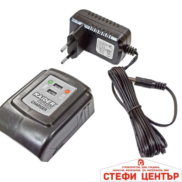 Зарядно акум. 5 часа Li-ion 18V RAIDER RD-GTL22 RAIDER RD-HTL04 RAIDER RD-CBL04