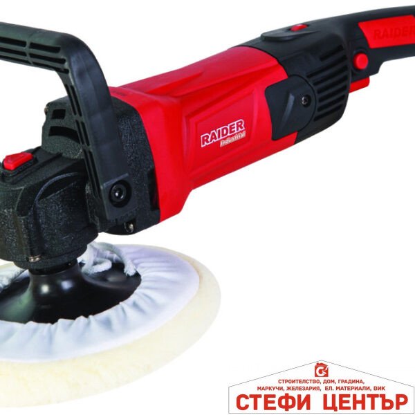 Полирмашина ø180mm 1300W 800-3500min-1 RAIDER INDUSTRIAL RDI-PC05