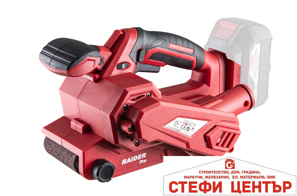 R20 Шлайф лентов акум. 76х457mm рег.обороти Solo RAIDER PRO RDP-SBS20