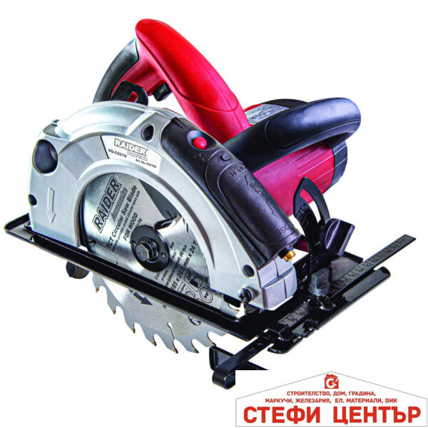 Циркуляр ръчен ø185mm 1300W лазер RAIDER RD-CS21