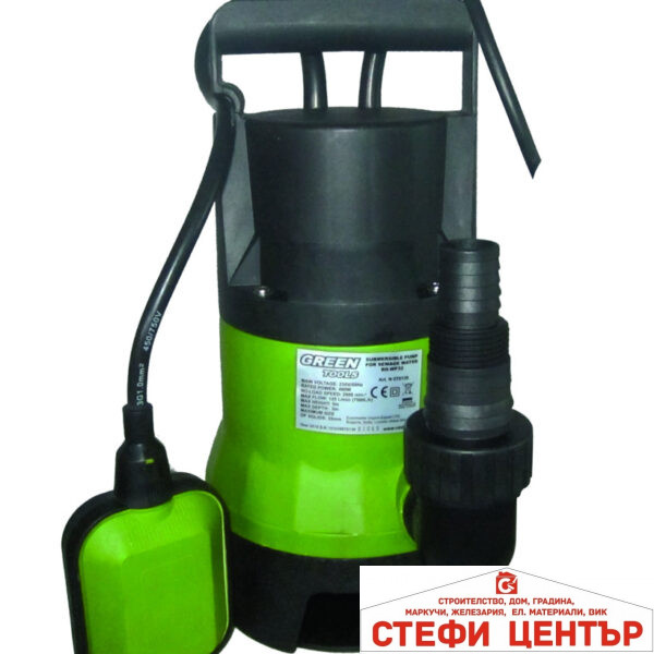 Помпа водна потоп. 400W 1"max 125L/min 5m RD-WP32 GT