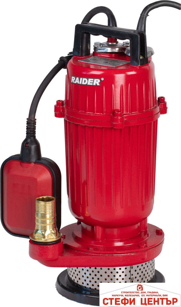 Помпа водна потопяема 550W 1" 50L/min 17m 8m кабел RAIDER RD-CAWP51 Помпа водна потопяема 550W 1" 50L/min 17m 8m кабел RAIDER RD-CAWP51