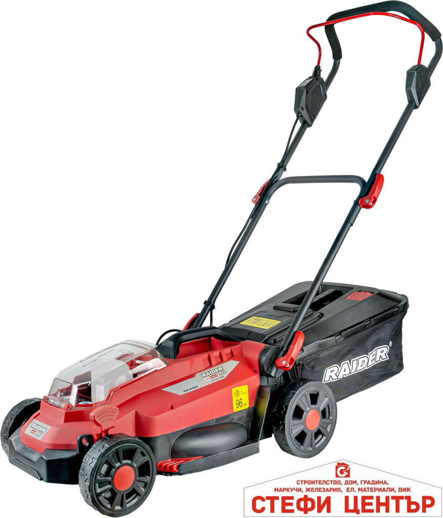 R20 Косачка безч. 33cm 35L 5нива Solo 150m2 RAIDER PRO RDP-BLM20 R20 Косачка безч. 33cm 35L 5нива Solo 150m2 RAIDER PRO RDP-BLM20
