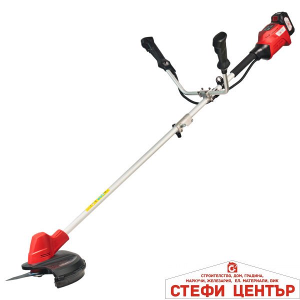 R20 Коса акум. безчеткова нож и корда сгъваема 4Ah RAIDER PRO RDP-BBC20