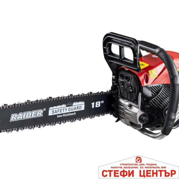 Резачка бензин.450mm(18")2400W .325".058" (1.5mm)72 RAIDER RD-GCS30