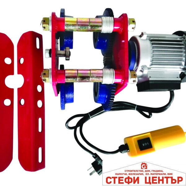 Релсова количка за телфер 0.5-1t 300W 13m/min RAIDER RD-EH06