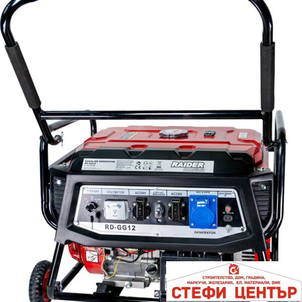 Генератор за ток бензинов 7.5kW ел. стартер RAIDER RD-GG12