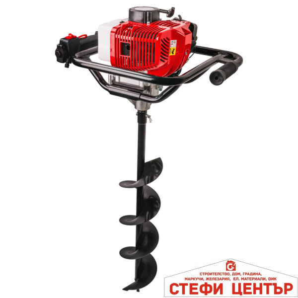 Моторен свредел 1.8kW (2.5hp) 52cc Ø150x820mm RAIDER RD-EA03
