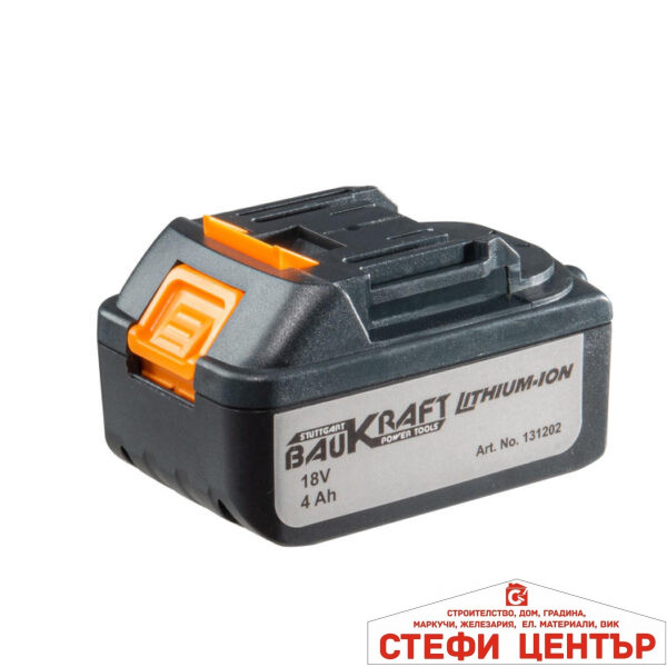 Батерия 18V 4Ah за BAUKRAFT BK-AGCDL1 Baukraft