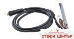 Щипка маса с кабел 16mm2 2m и конектор к-т