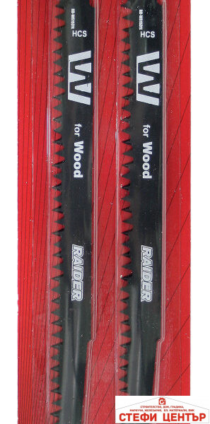 Нож за саблев. трион за дърво 240x19x1.5mm 2бр. RAIDER RD-WS1531L