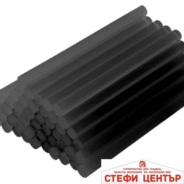 Силиконови пръчки черни ø11х300mm 1kg