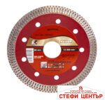Диск диамантен TURBO тънък 115x22.2mm RAIDER RD-DD21