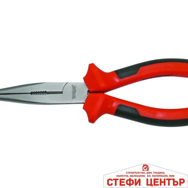 Клещи дългоусти с двукомпонентна дръжка 160mm GADGET