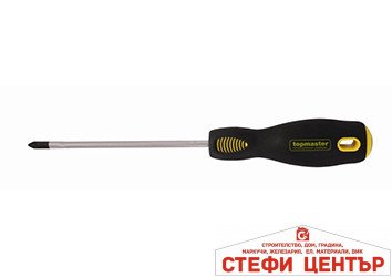Отвертка кръстата Ph3 х 200mm SVCM Topmaster Professional