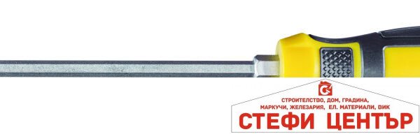 Отвертка кръст. шестгр. 6х125mm CR-V Topmaster Professional