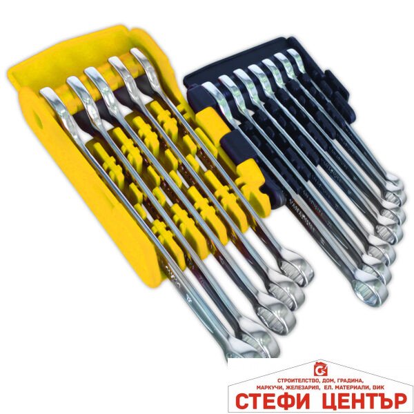 Ключ звездогаечен GRIP ON к-т 12бр 8-19 mm Topmaster Professional