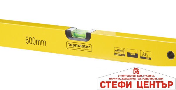 Нивелир алуминиев 600 mm Topmaster Professional