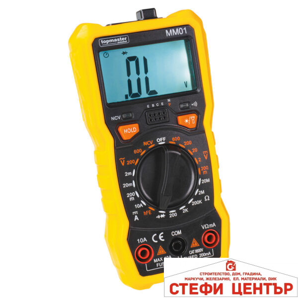 Дигитален мултицет MM01 Topmaster Professional