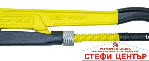 Тръбен ключ двойно рамо 1" 90° CR-V Topmaster Professional